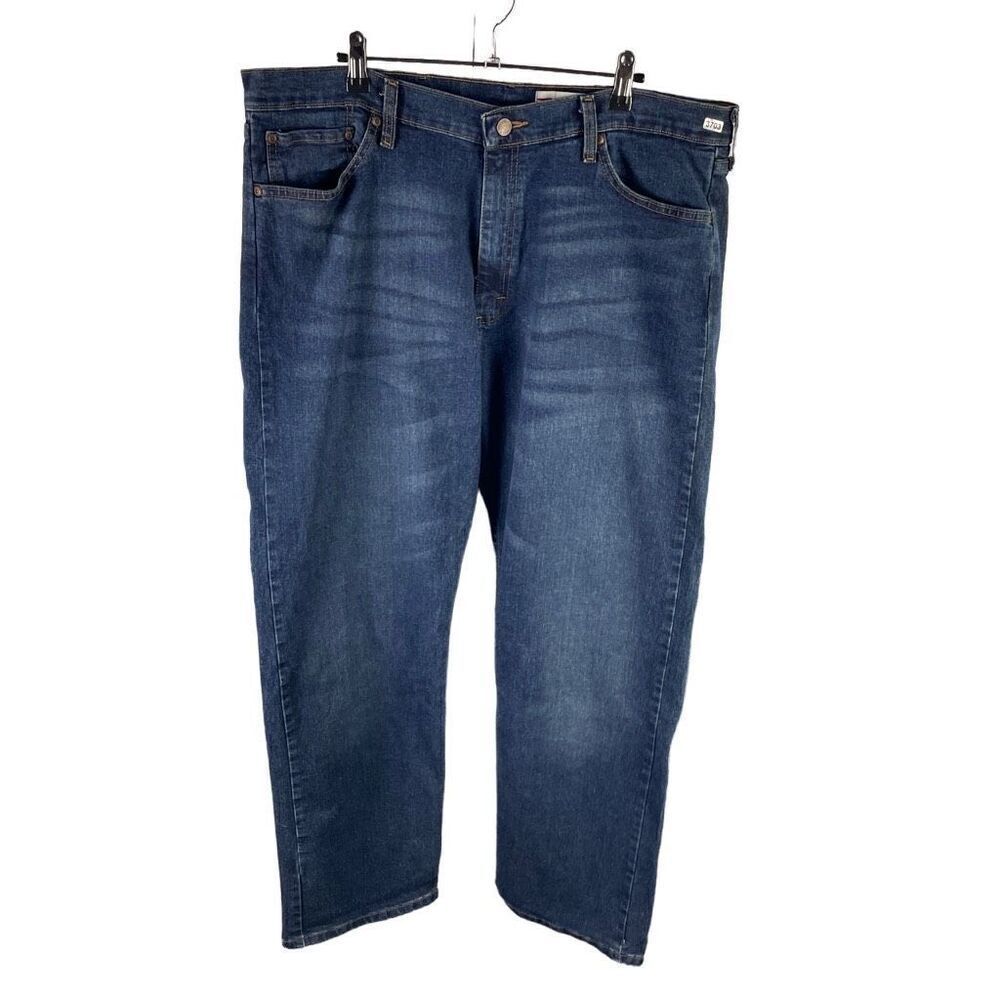 Wrangler Relaxed Jeans 38x32 Men’s Dark Wash Pre-Owned [#3703]